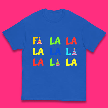 fa la la la christmas song t shirt