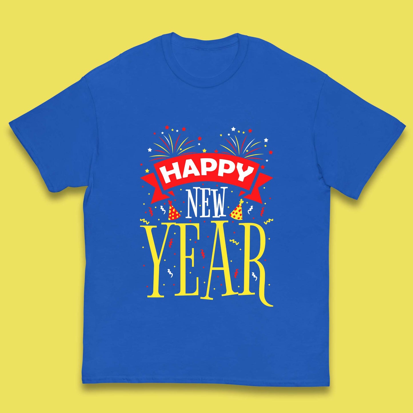 Happy New Year Celebrations Kids T-Shirt