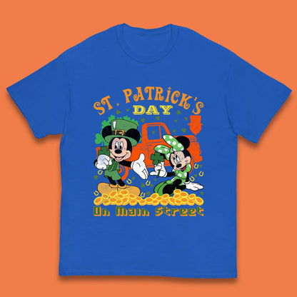 Mickey Mouse St Patricks Day Childrens T Shirt UK