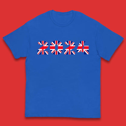 New Year 2024 UK Flag Kids T-Shirt