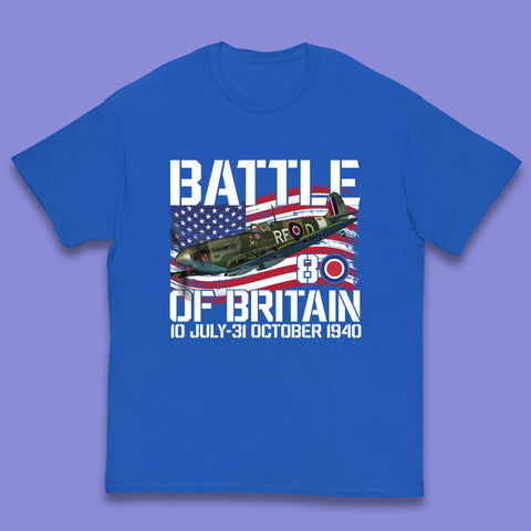 Battle Of Britain 10 July To 31 October 1940 WW2 Fighter Jet British Airforce Kids T Shirt