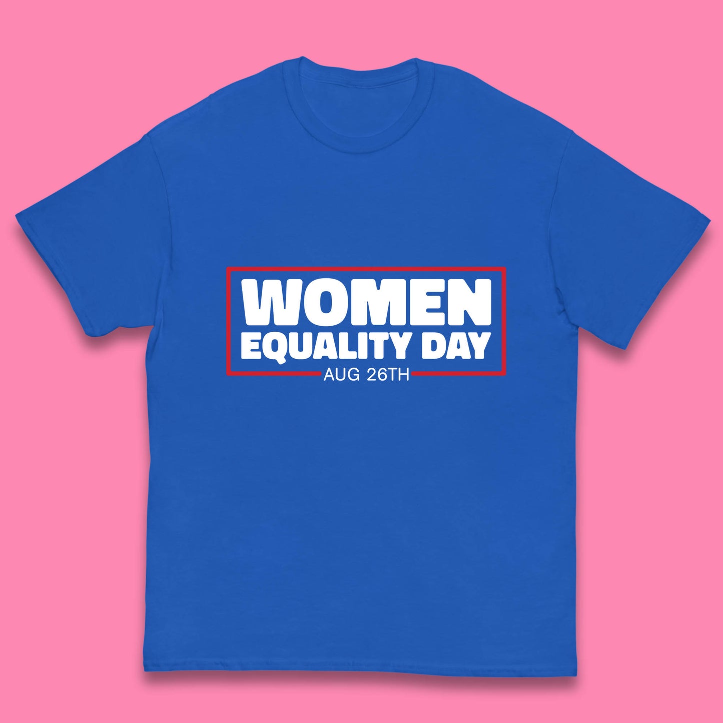 Women Equality Day Aug 26th Women Rights Empowerment Girls Power Female Support Kids T Shirt