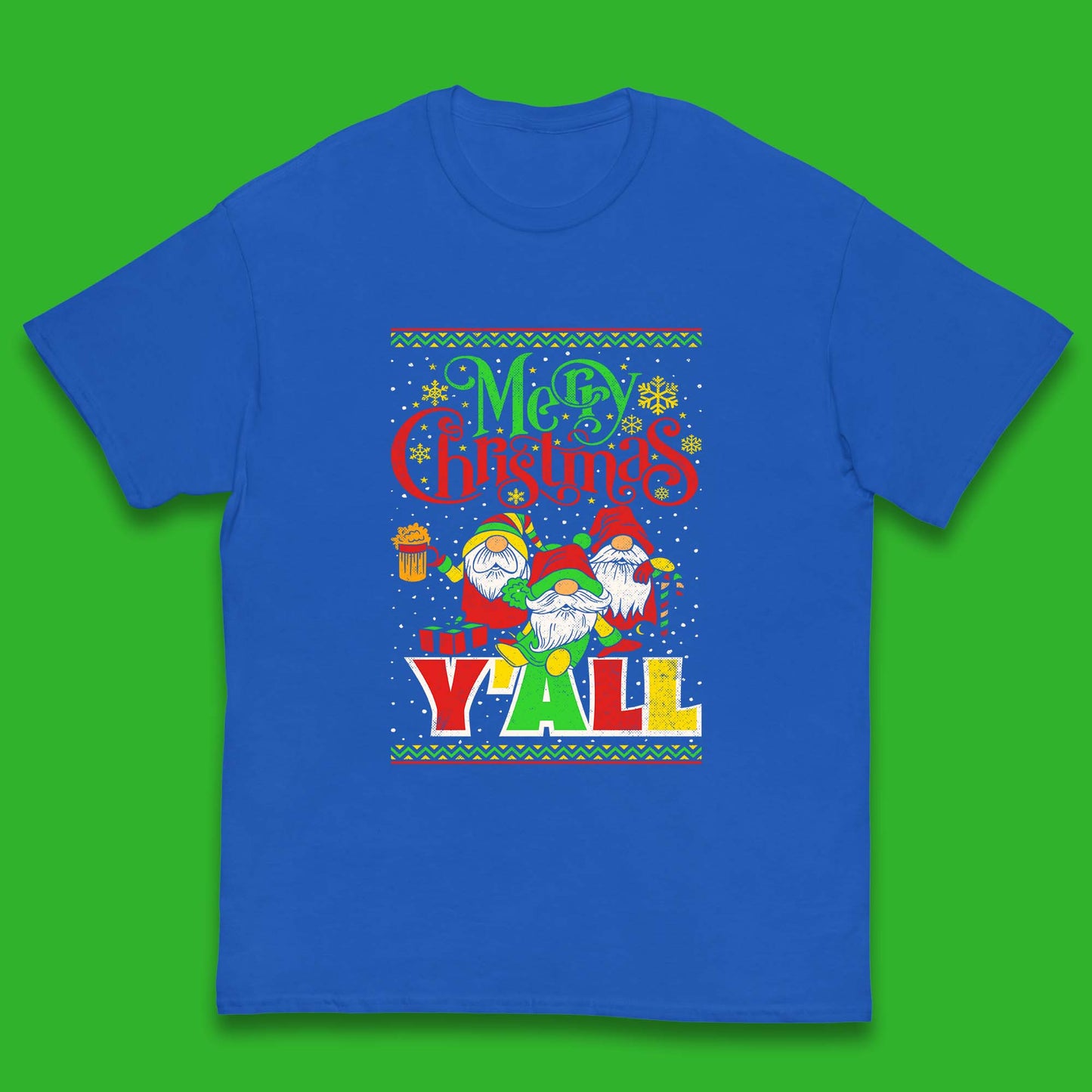 gnome christmas t shirt