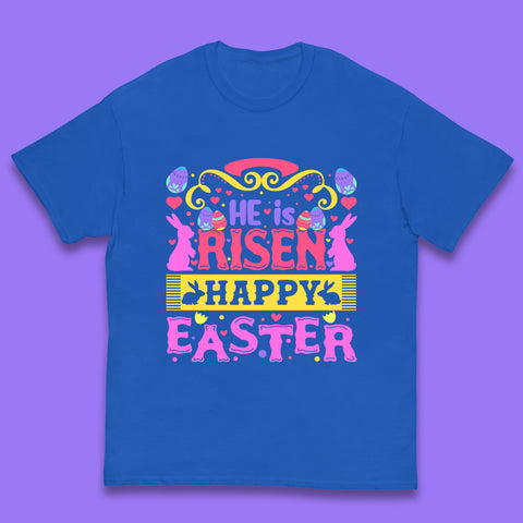 He Is Risen Happy Easter Kids T-Shirt
