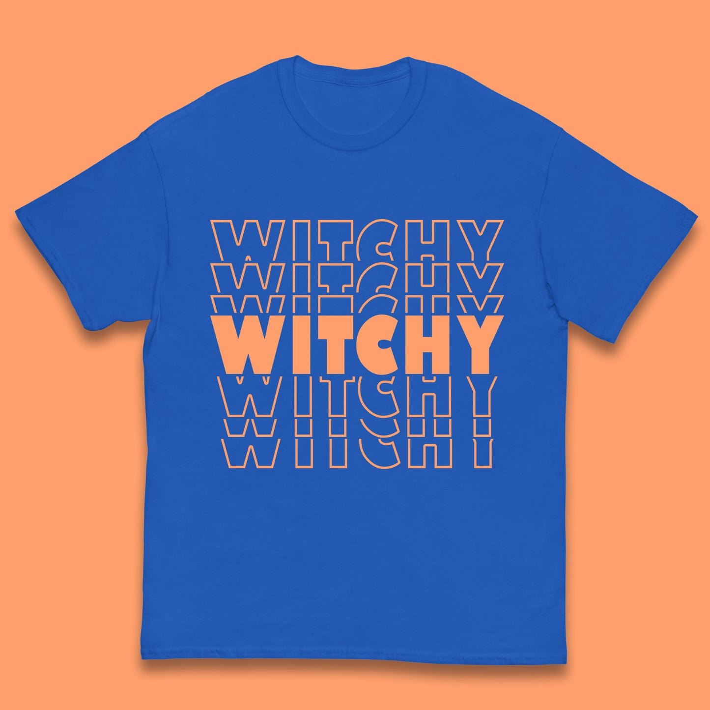 Witchy Halloween Witches Spooky Witch Vibes Witchy Aesthetic Halloween Party Kids T Shirt
