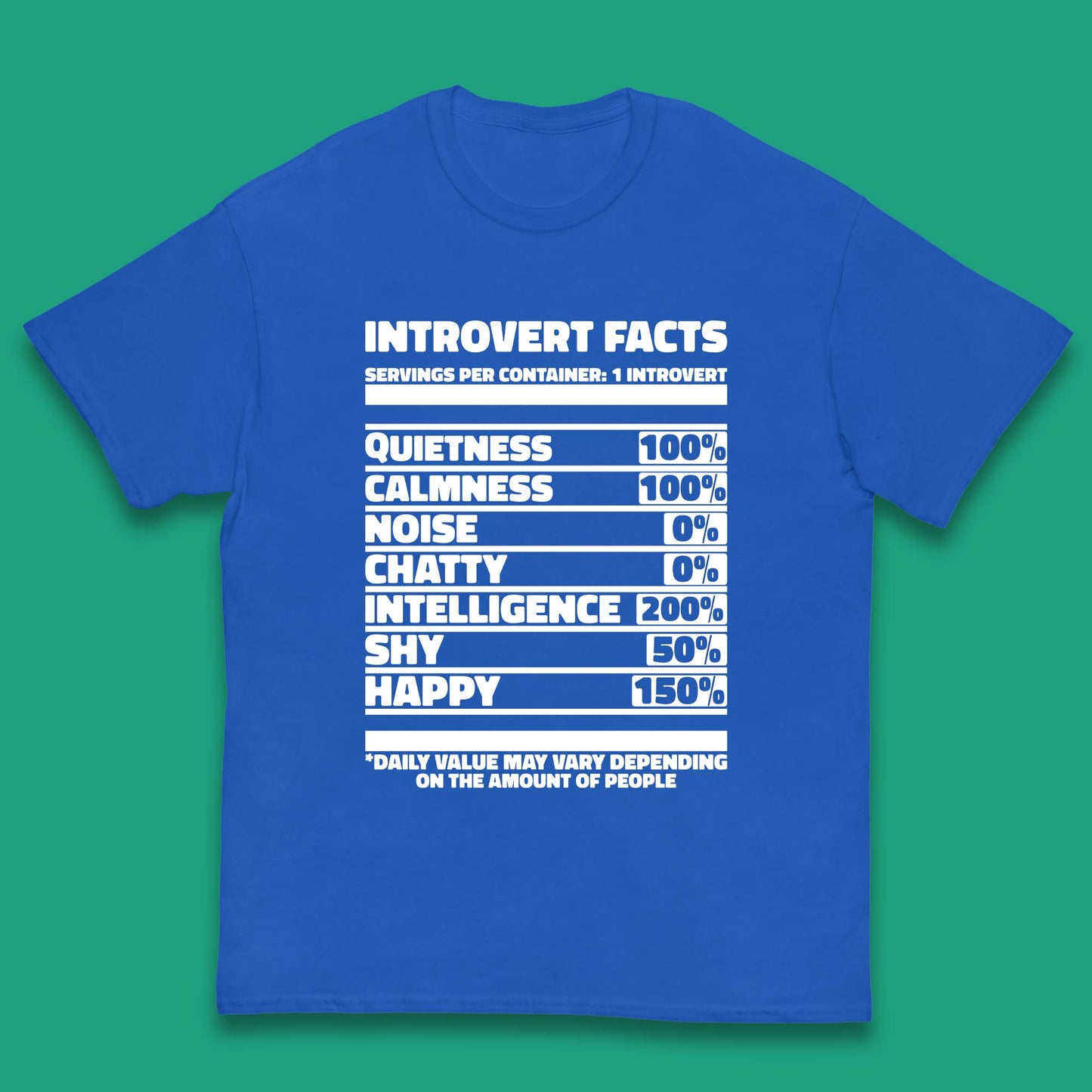 Introvert Facts Kids T-Shirt