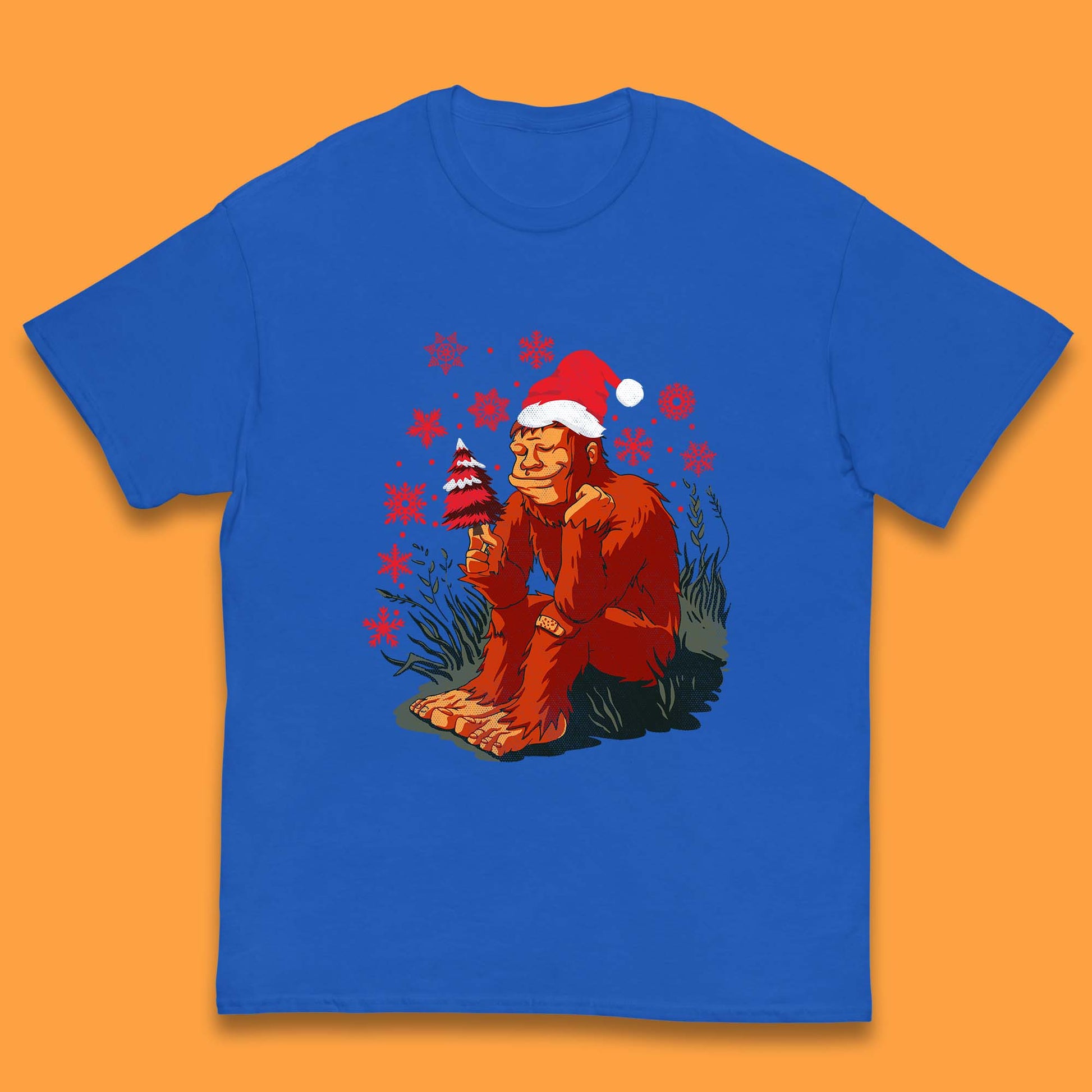 bigfoot christmas shirt