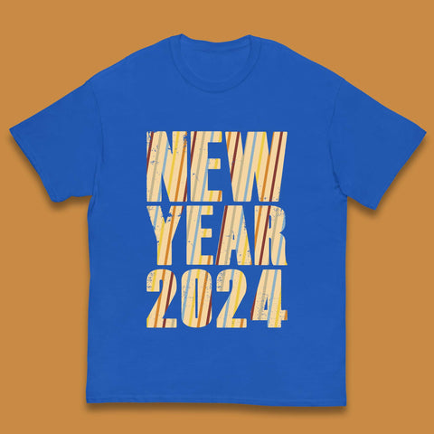 Retro Style New Year 2024 Kids T-Shirt