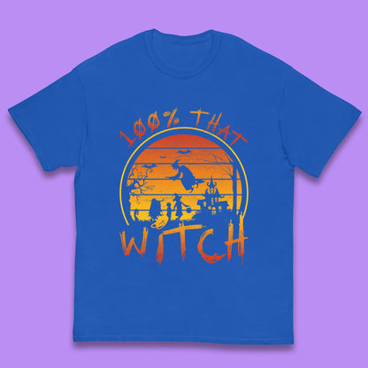 100% That Witch Halloween kids T Shirt