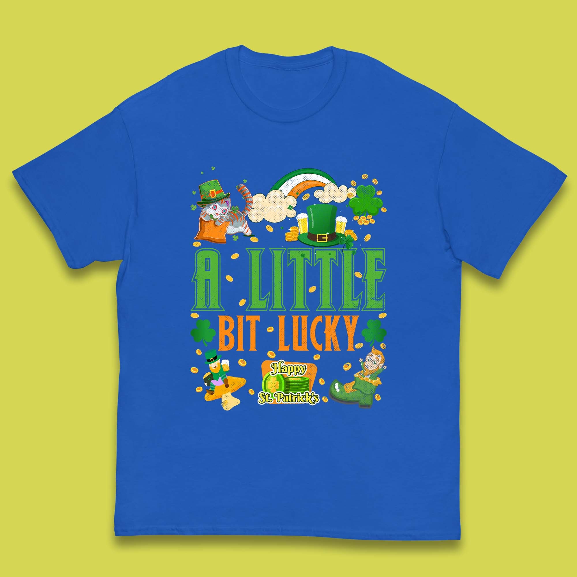 A Little Bit Lucky St. Patrick's Kids T-Shirt