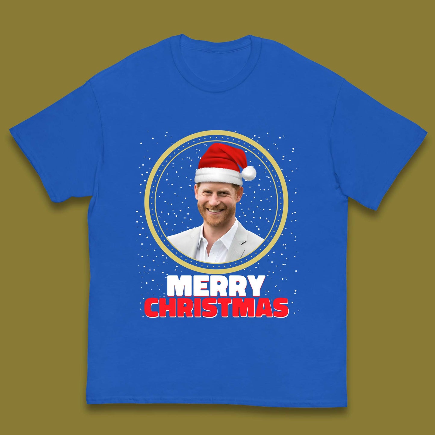 Prince Harry Christmas Kids T-Shirt