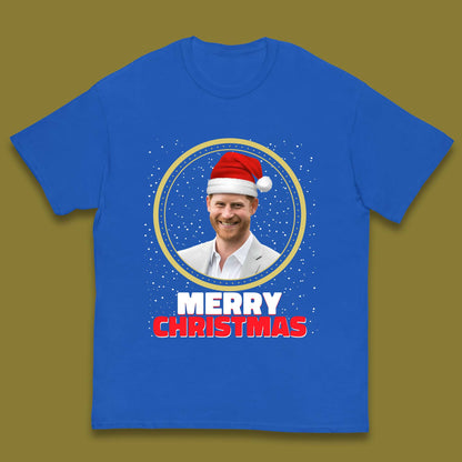 Prince Harry Christmas Kids T-Shirt