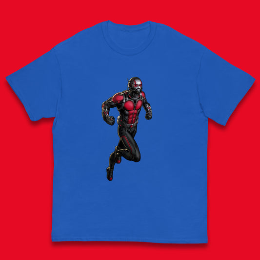 Ant Man and The Wasp Marvel Comics American Superhero Ant Man In Action Ant-Man Costume Avengers Movie Kids T Shirt