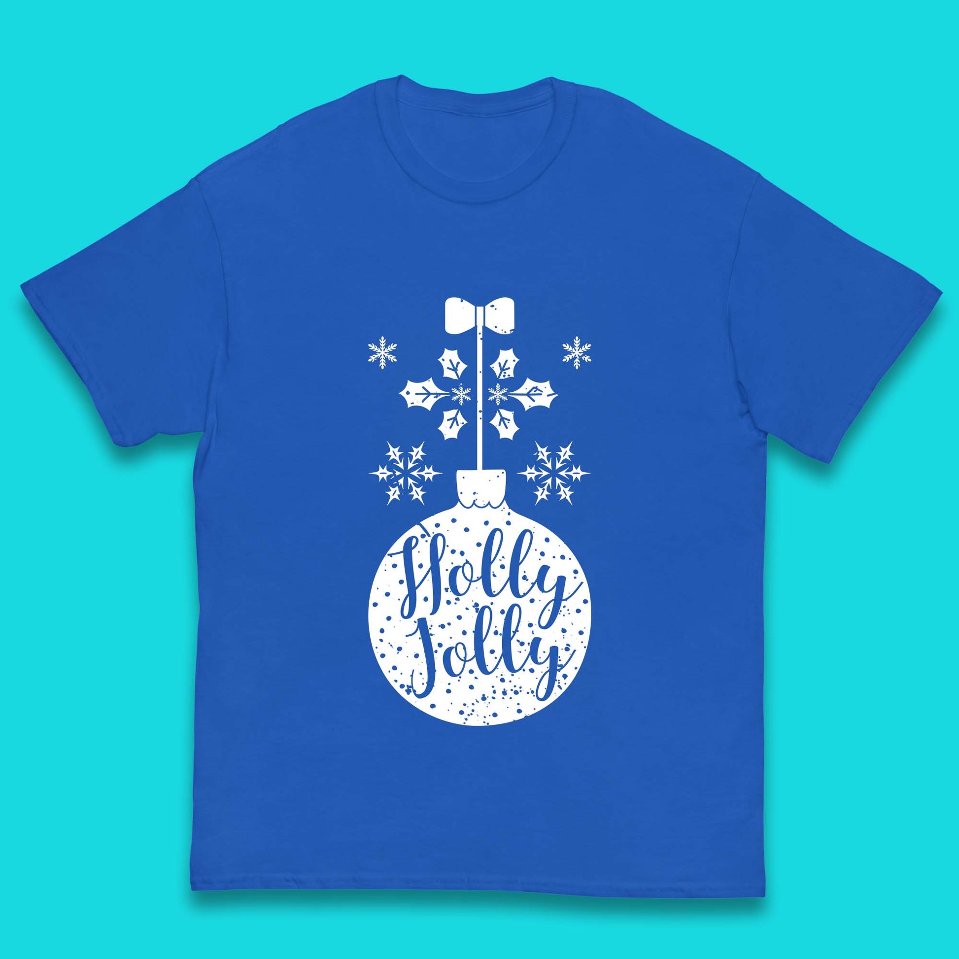 holly jolly christmas t shirt