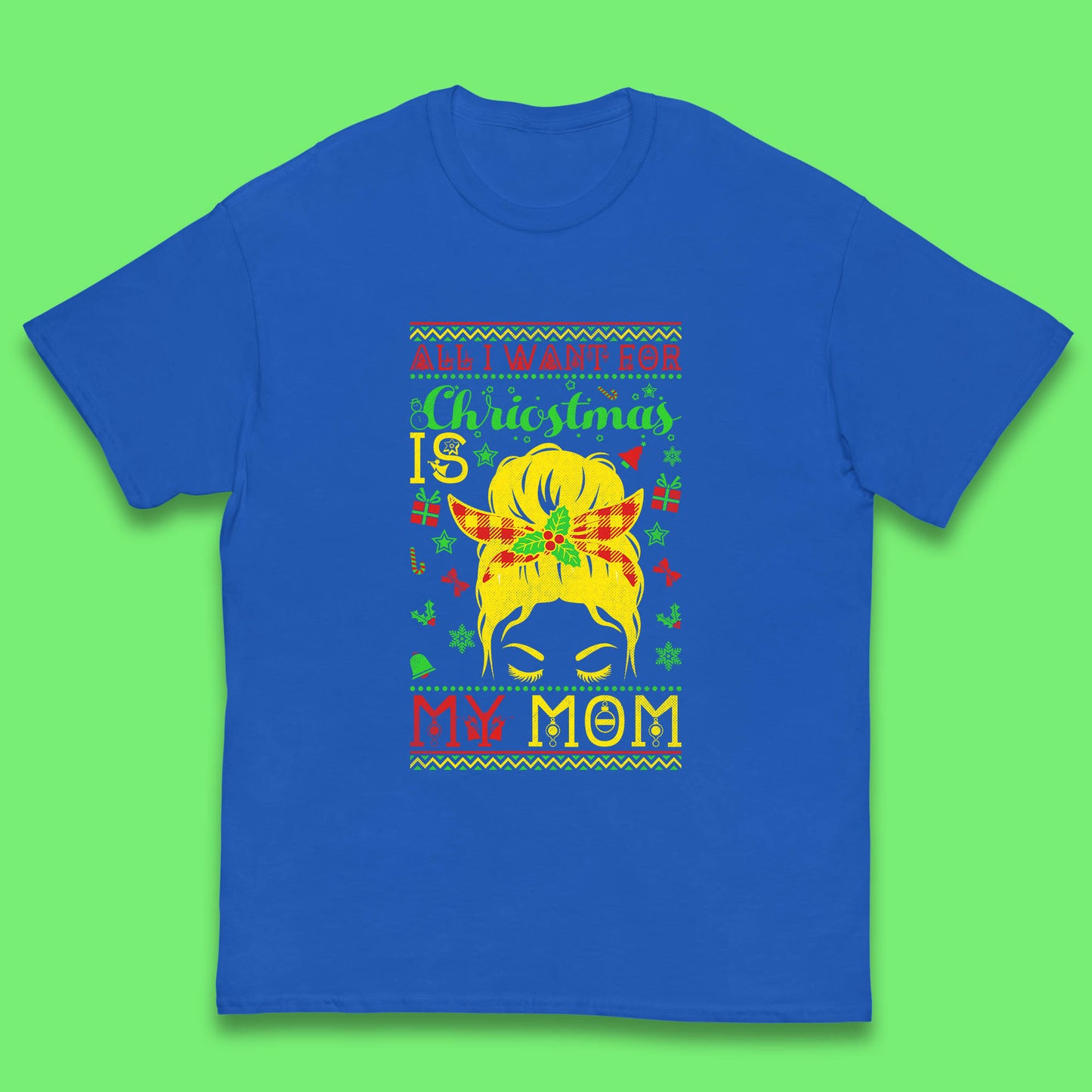 mom christmas t shirt