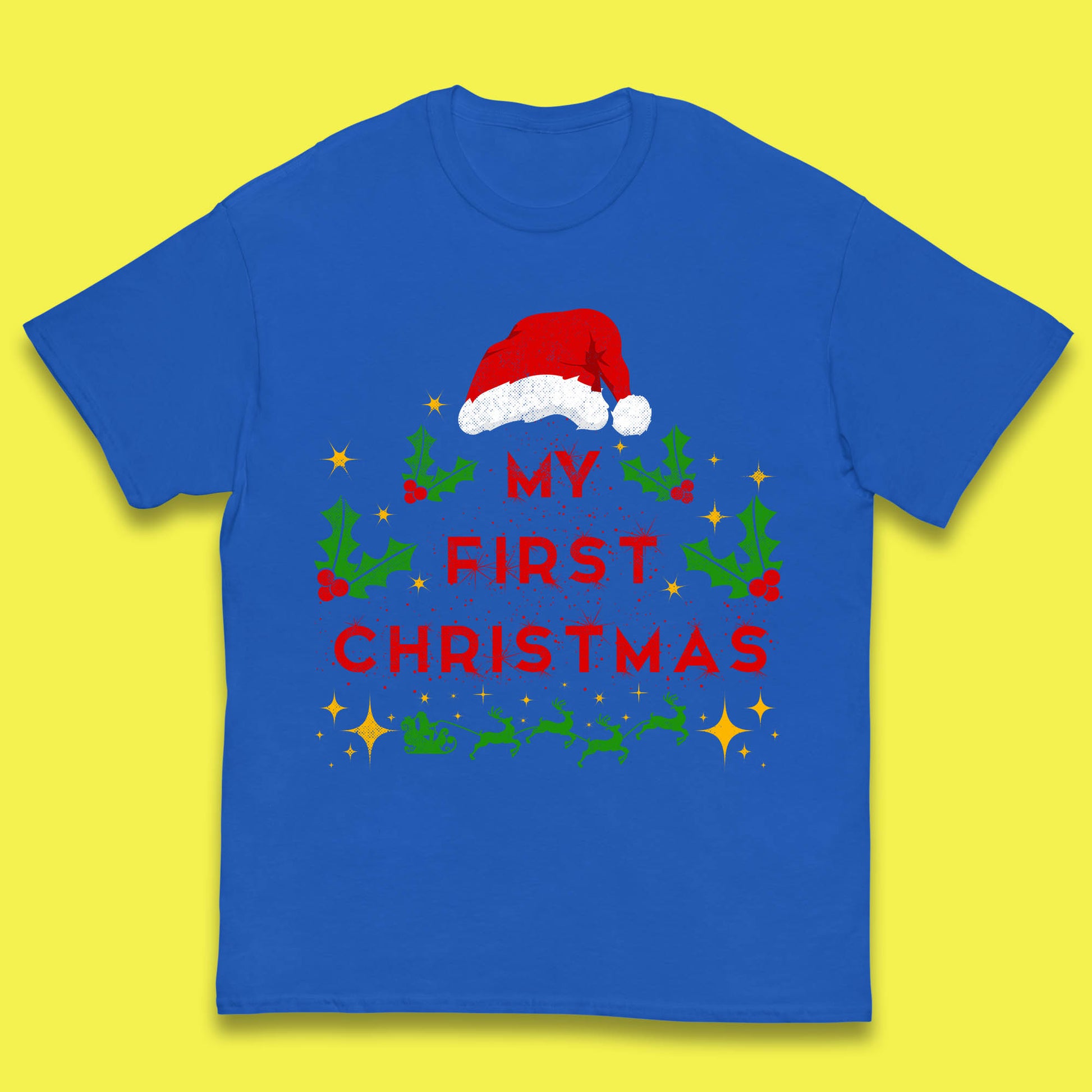 my first christmas winter tee
