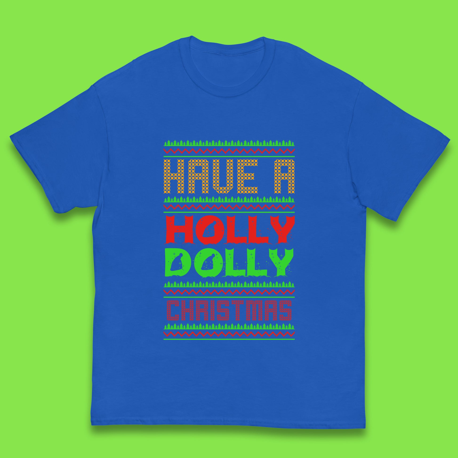 holly dolly christmas t shirt