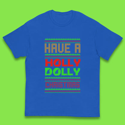 holly dolly christmas t shirt