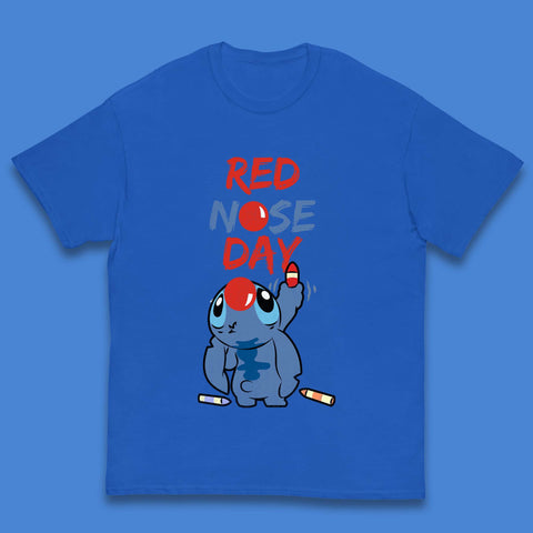 Red Nose Day Stitch Kids T-Shirt