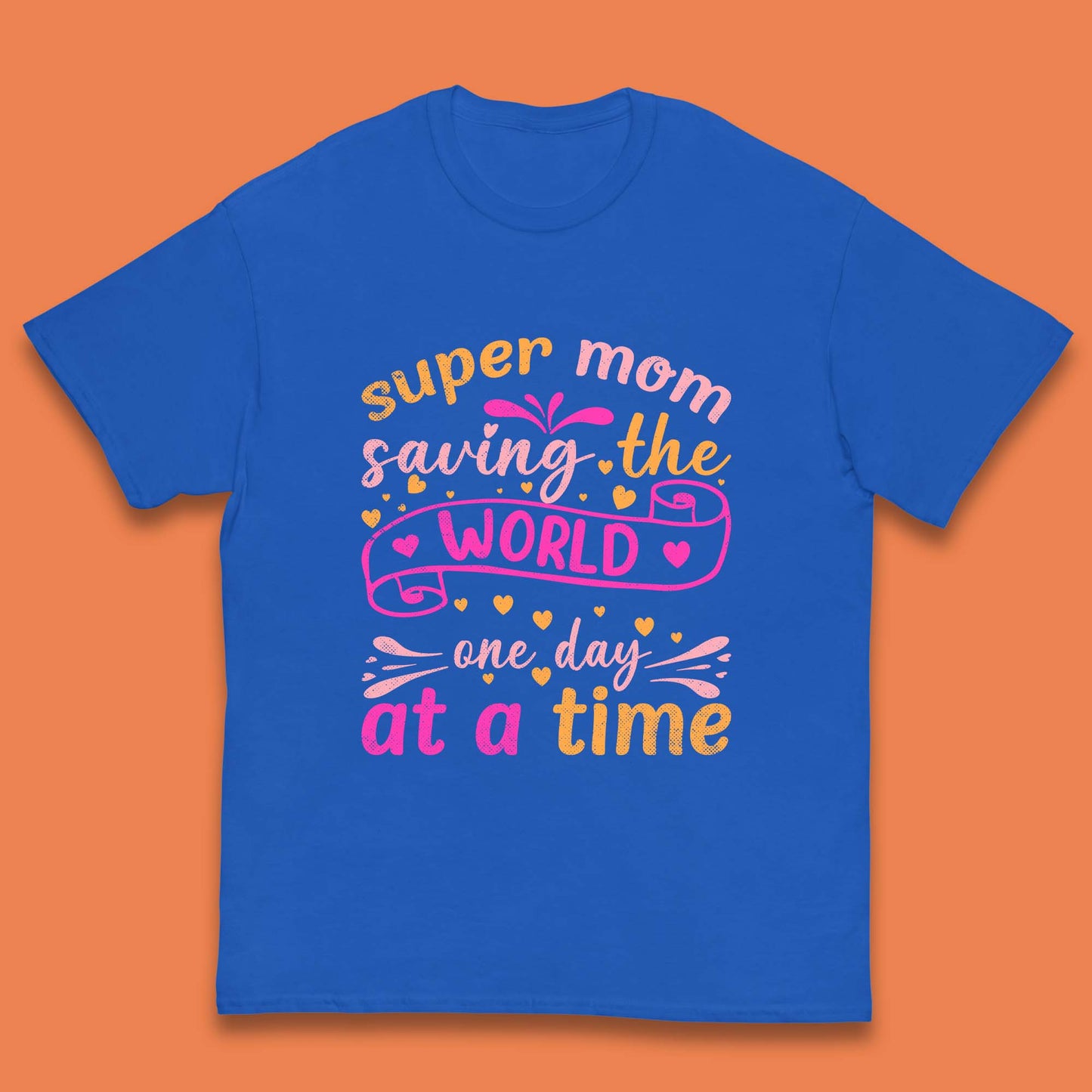 Super Mom Saving The World Kids T-Shirt