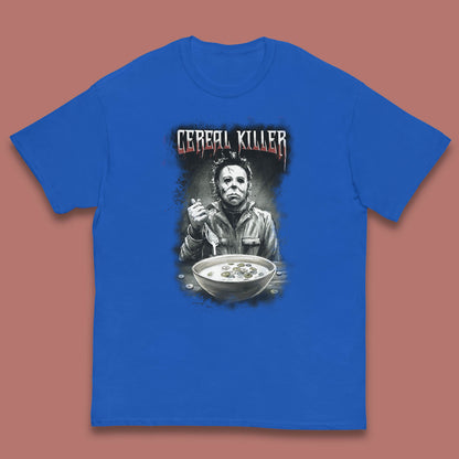 Michael Myers Cereal Killer Halloween Serial Killer Horror Movie Character Kids T Shirt