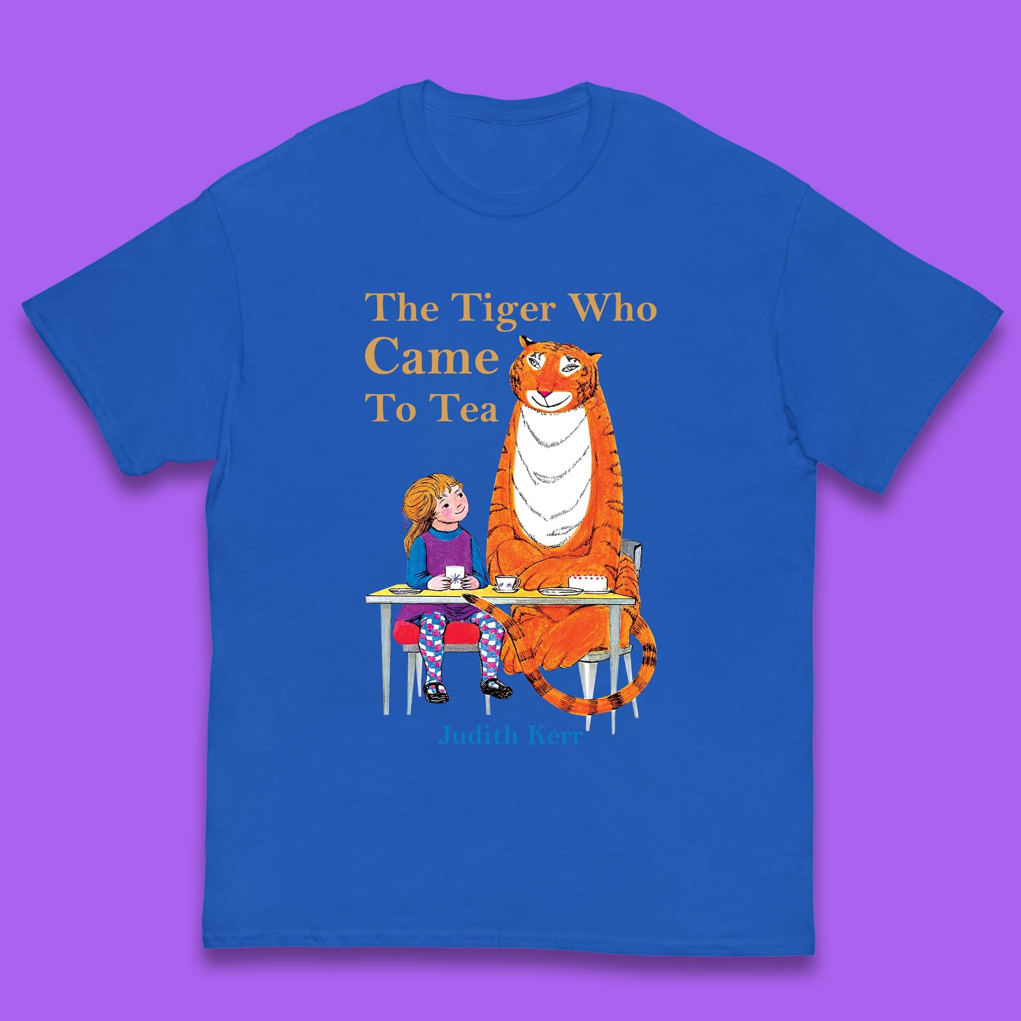 The Tiger Who Came To Tea Kids T-Shirt