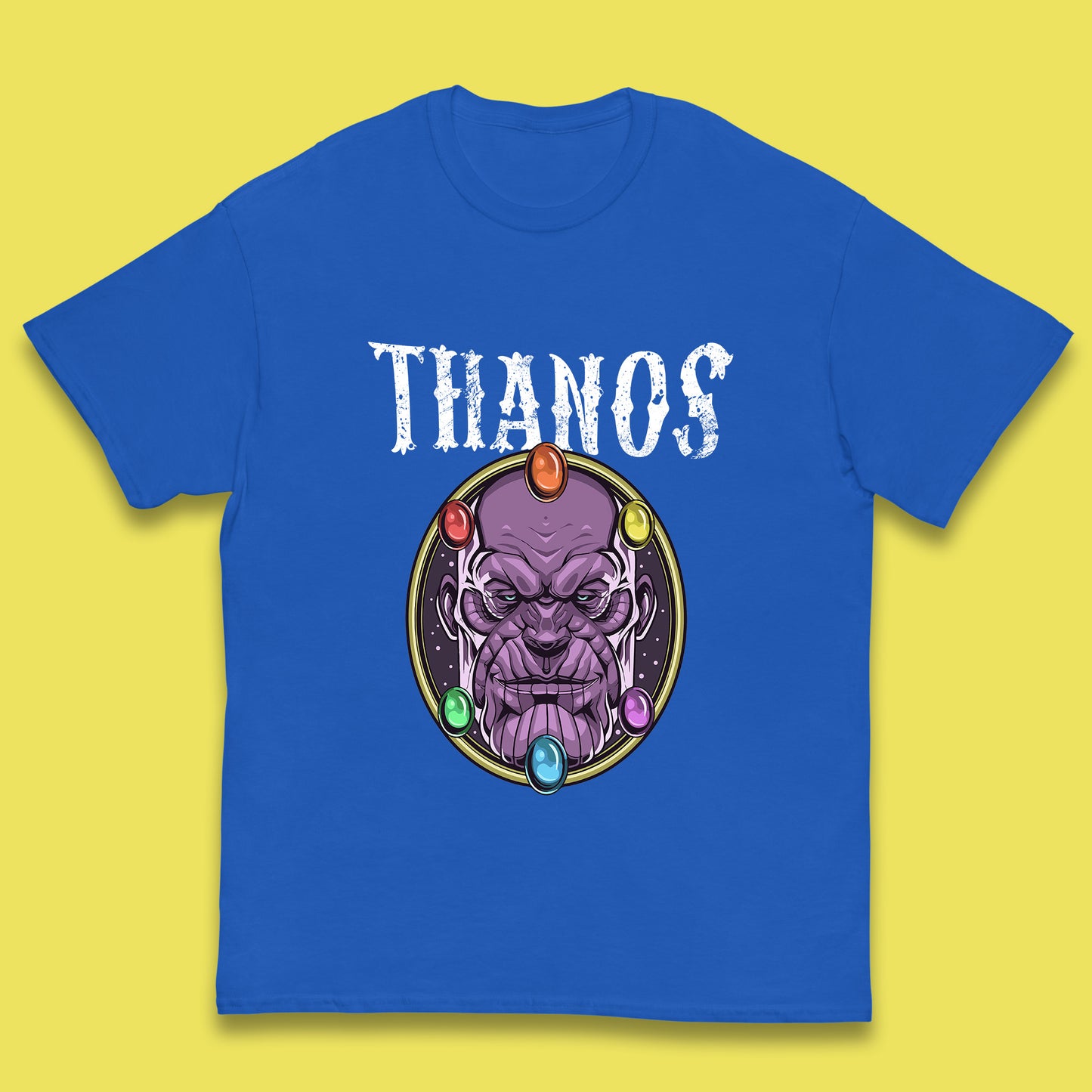 Thanos Avengers Infinity Stones Thanos Comic Book Supervillain Fictional Characters Infinity Gauntlet Marvel Villian Kids T Shirt