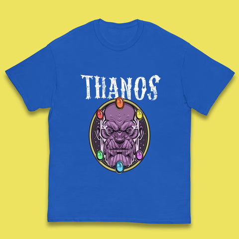 Thanos Avengers Infinity Stones Thanos Comic Book Supervillain Fictional Characters Infinity Gauntlet Marvel Villian Kids T Shirt