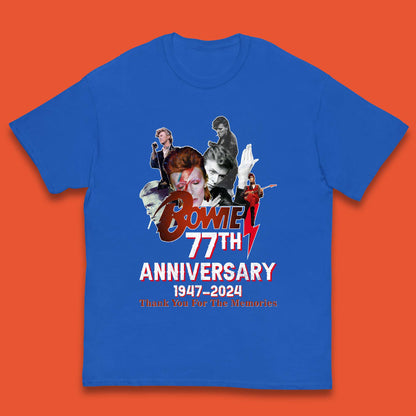 Bowie 77th Anniversary Kids T-Shirt