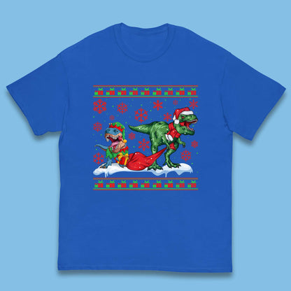 santa & elf costume t shirt