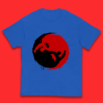 Dc Comics American Superheros Superman And Batman Fictional Movie Character Anime Yin Yang Spoof Kids T Shirt