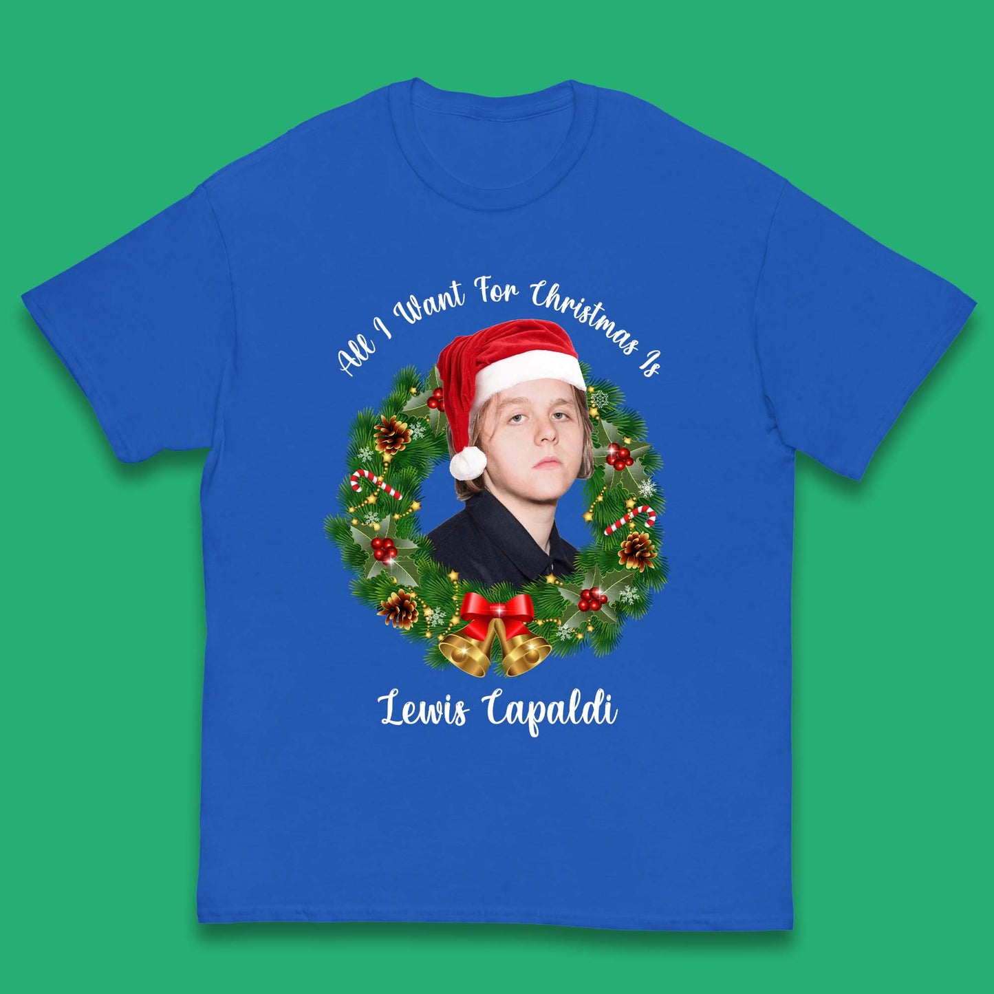 Lewis Capaldi Christmas Kids T-Shirt