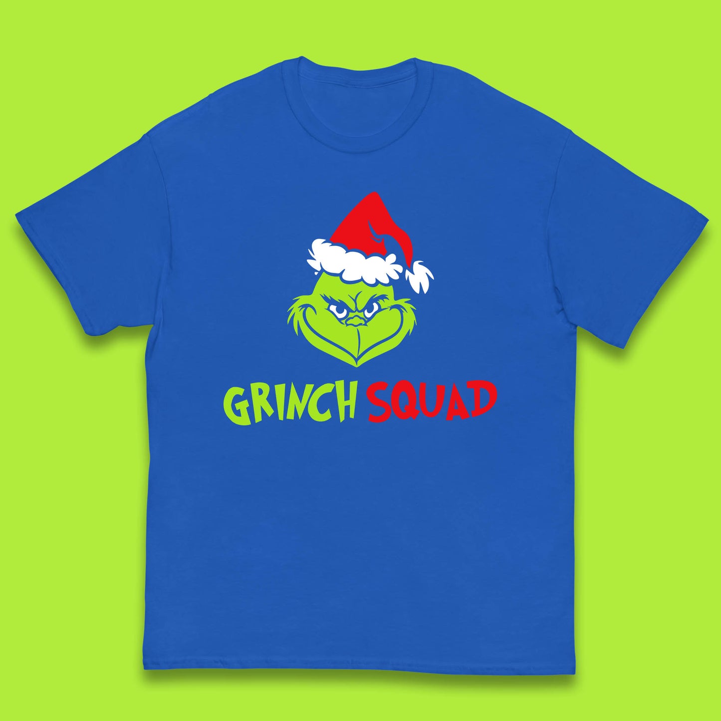 grinch squad christmas t shirt