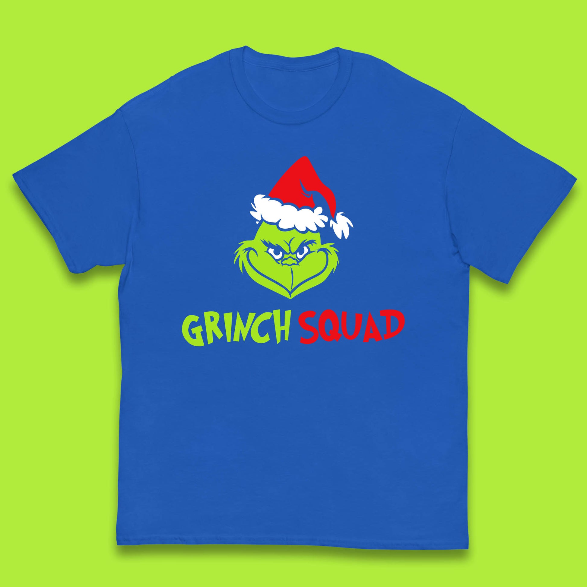grinch squad christmas t shirt