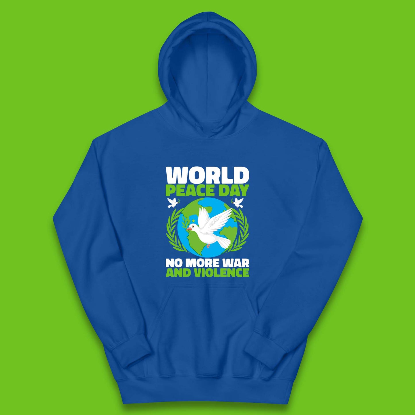 World Peace Day Kids Hoodie