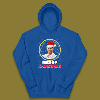 Prince Harry Christmas Kids Hoodie
