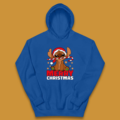 Gingerbread Stitch Christmas Kids Hoodie