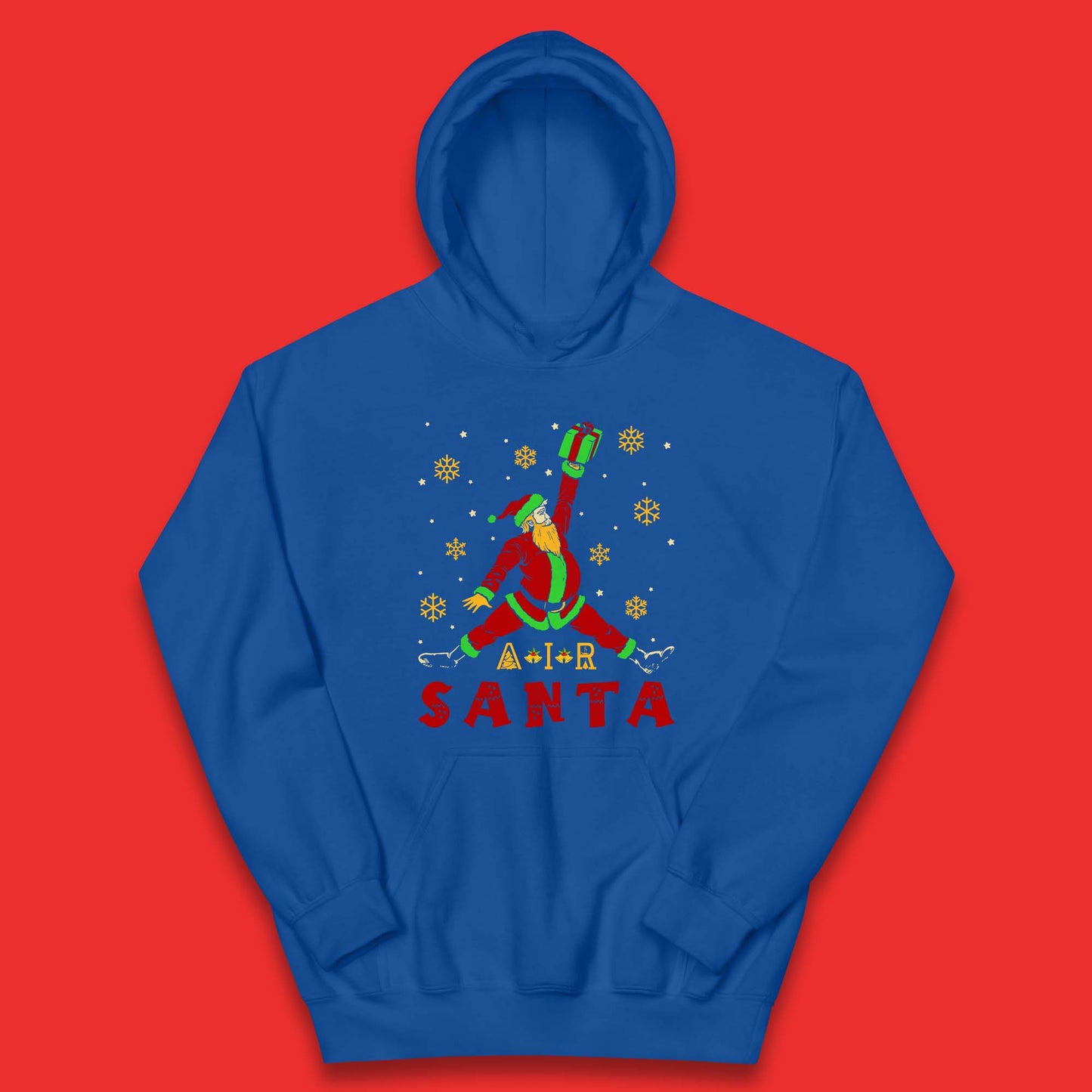 Air Santa Christmas Kids Hoodie