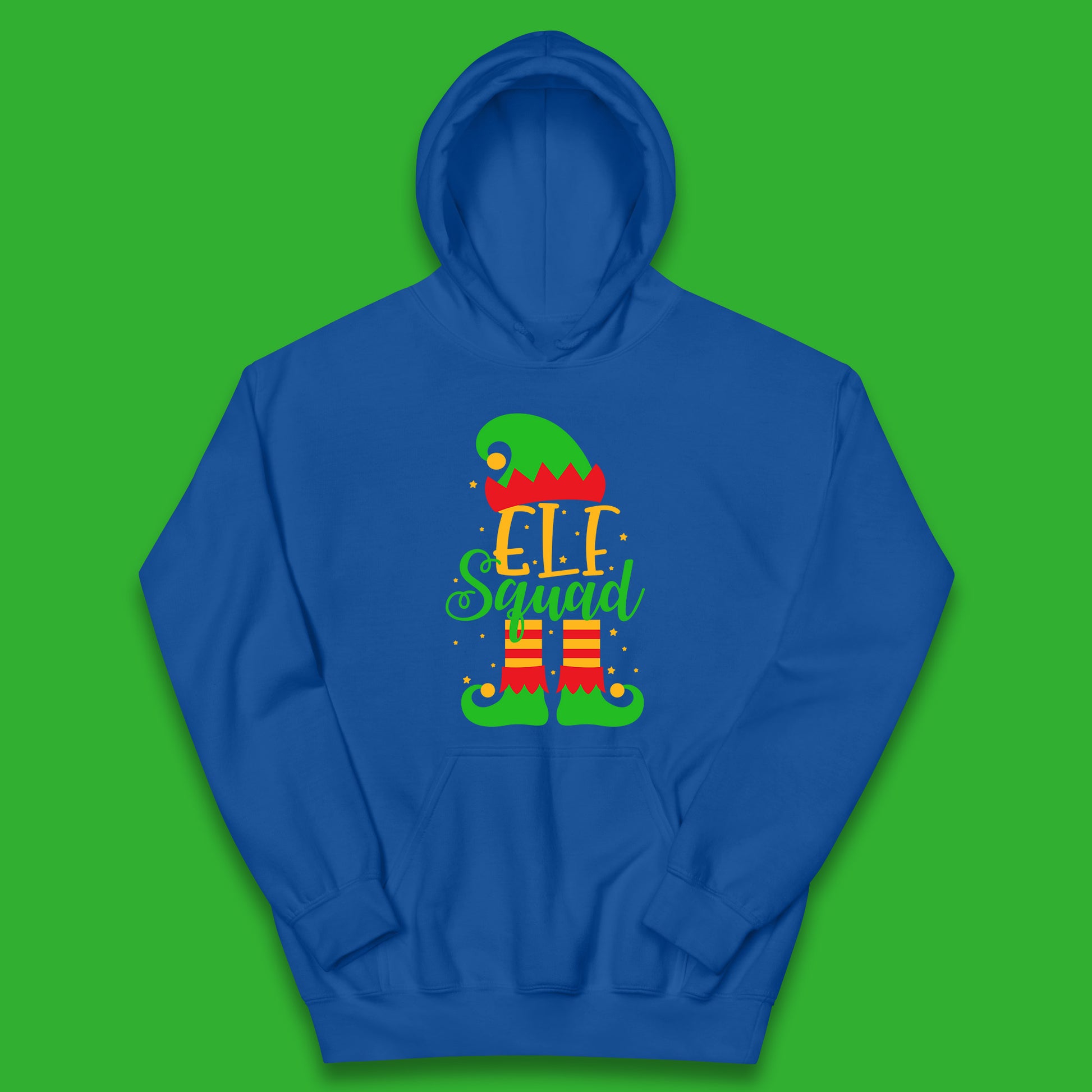 christmas elf squad hoodie