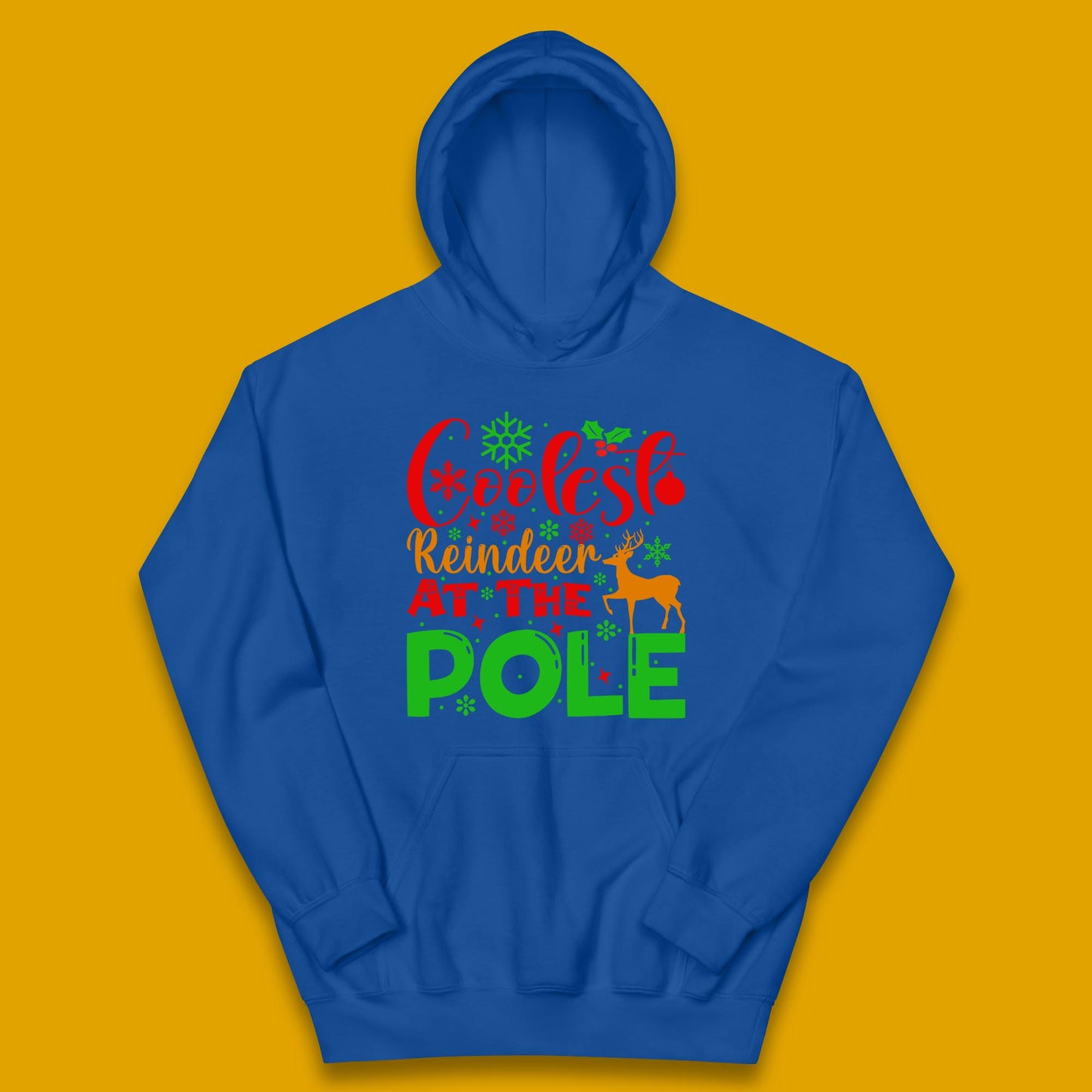 coolest reindeer hoodie
