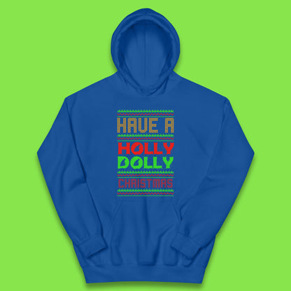 holly dolly christmas hoodie
