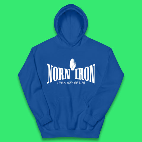 Norn Iron It's a Way of Life Kids Hoodie