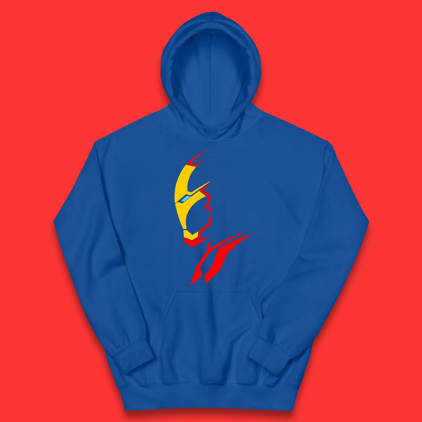 Marvel Avengers Iron Man Superhero Comic Book Character Iron-Man Marvel Comics Kids Hoodie