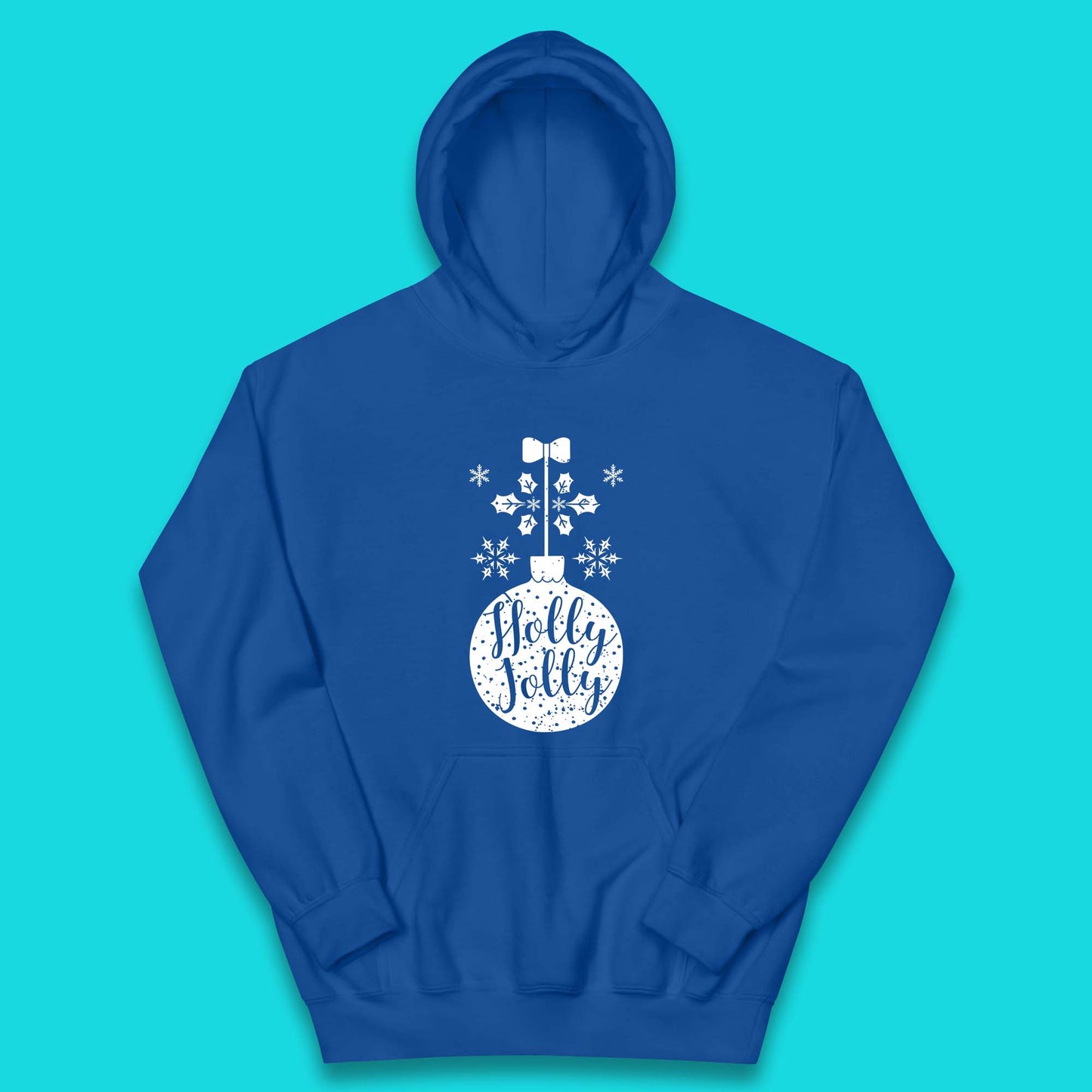 holly jolly christmas hoodie