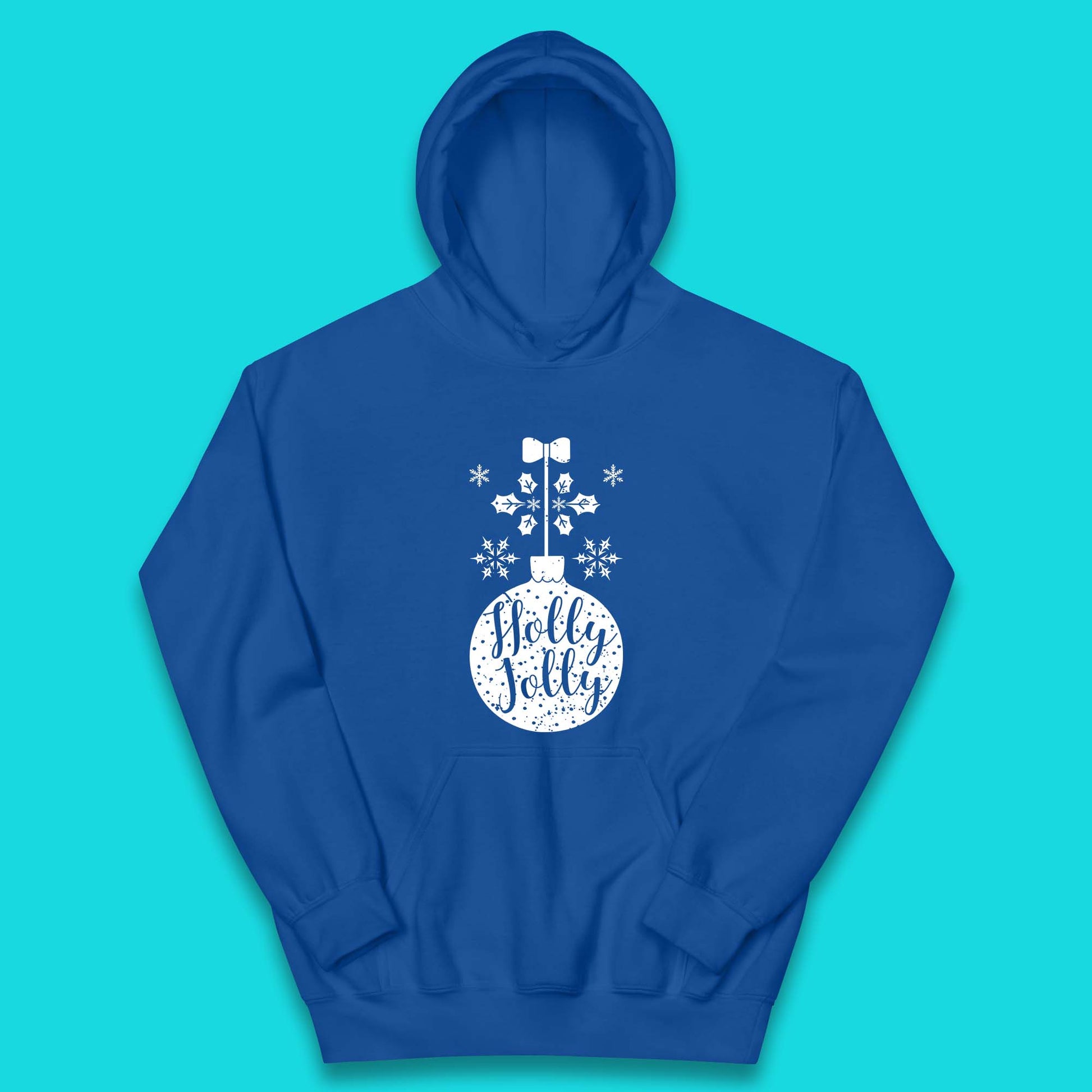 holly jolly christmas hoodie