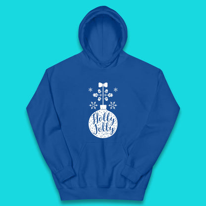 holly jolly christmas hoodie