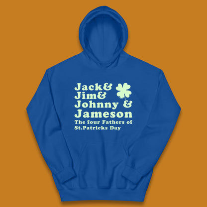 The Four Fathers of St. Patrick's Day Kids Hoodie