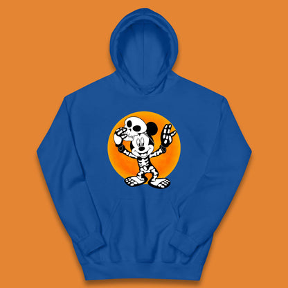 Disney Halloween Mickey Mouse Skelton Costume Disney World Horror Scary Disneyland Trip Kids Hoodie