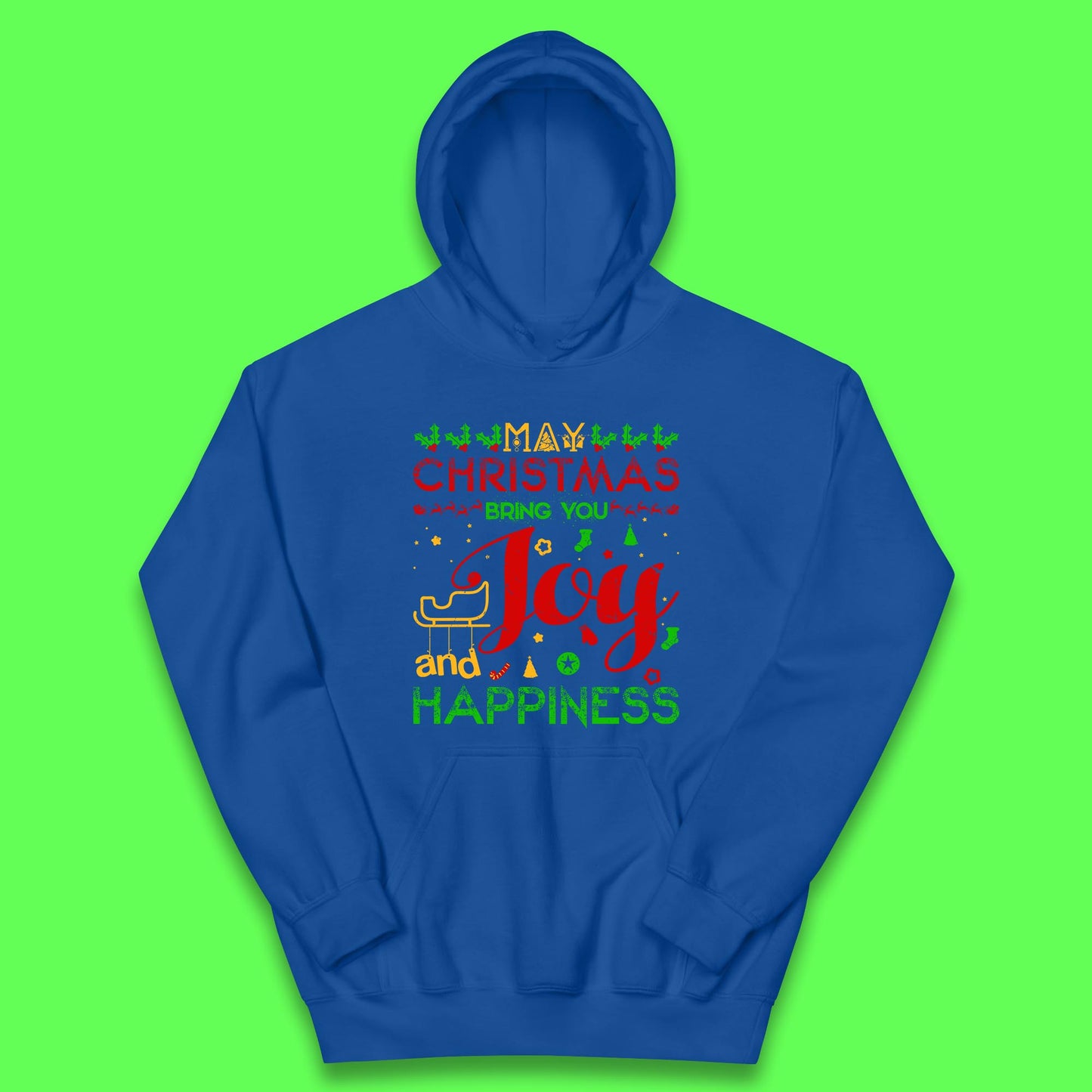 joy christmas hoodie