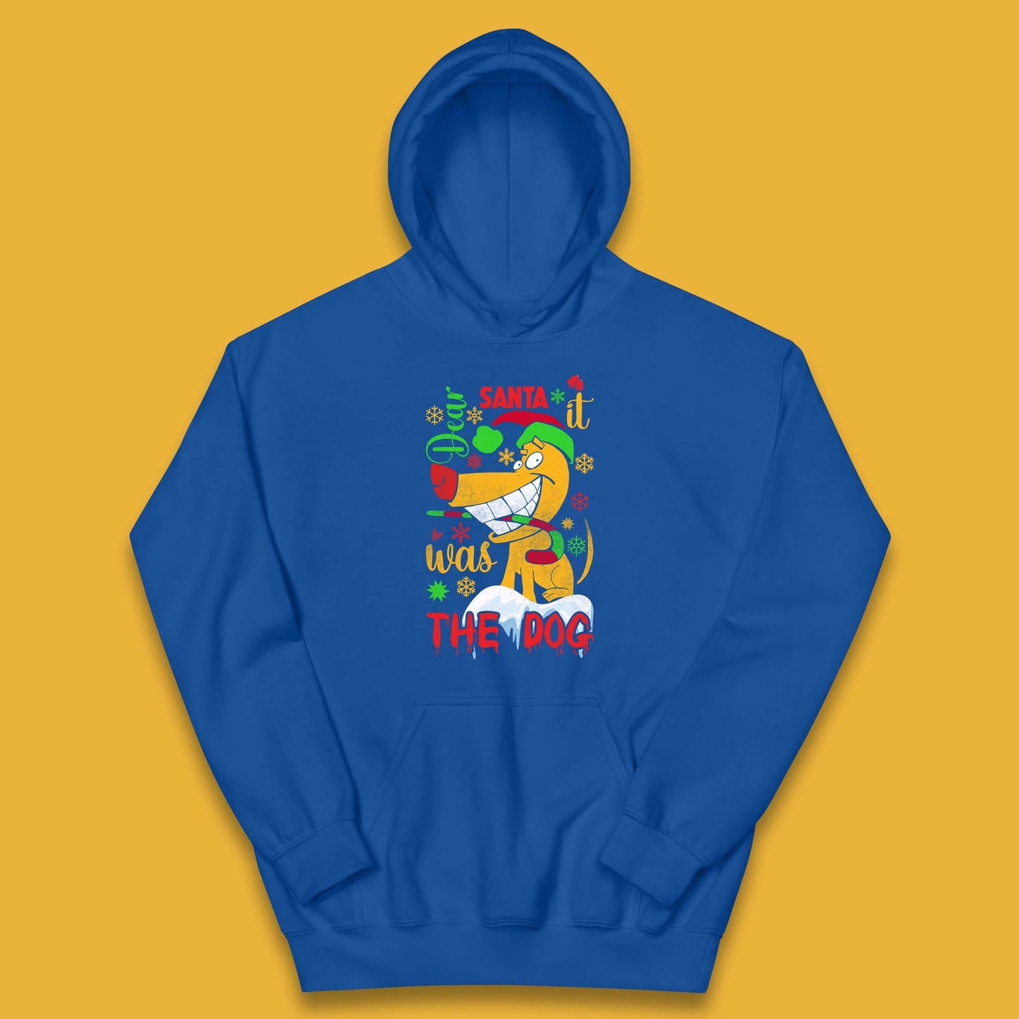 christmas dog hoodie